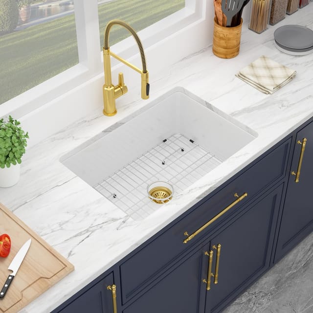 27" Kichae Dual Drop in & Undermount Kitchen Sink – New