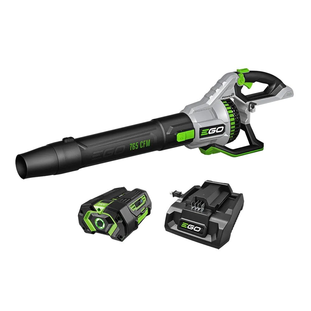 EGO POWER+ 56-Volt 765-CFM 200-MPH Handheld Leaf Blower 5.0 Ah Battery Included Charger – New