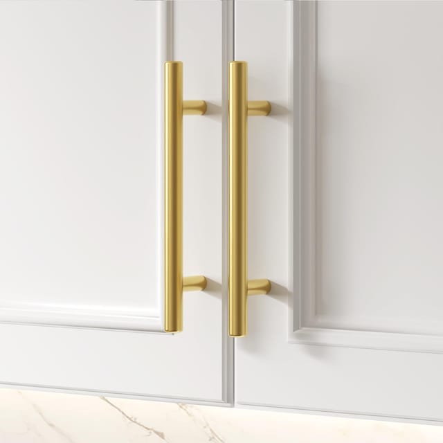 Goldenwarm Brushed Brass Cabinet Pulls (8-Pack) – New – photo 2