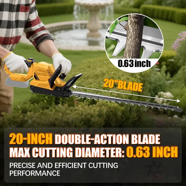 20" Dewalt Cordless Hedge Compatible Trimmer – Tool Only – New – photo 2