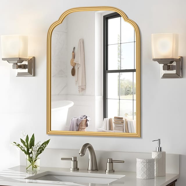 18" x 24" Ferytange Gold Decorative Wall Mirror – New – photo 2