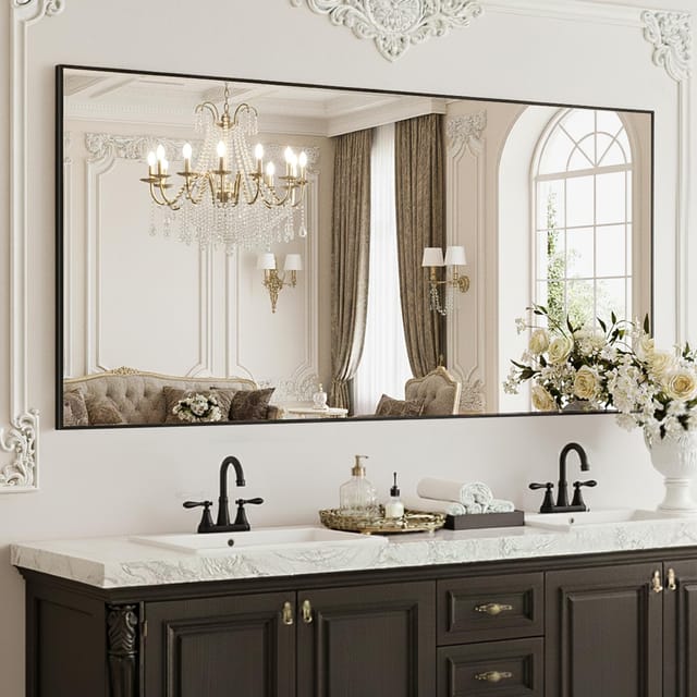 30" x 60" Bathroom Wall Mounted Mirror – New – photo 2