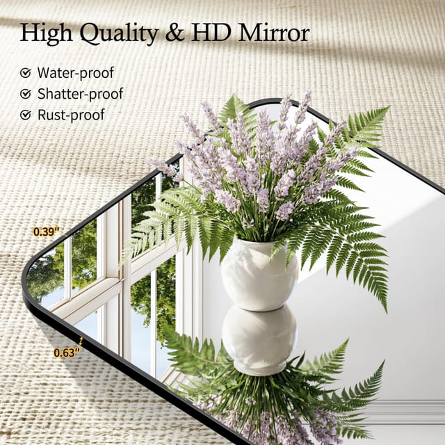 30" x 60" Bathroom Wall Mounted Mirror – New – photo 8