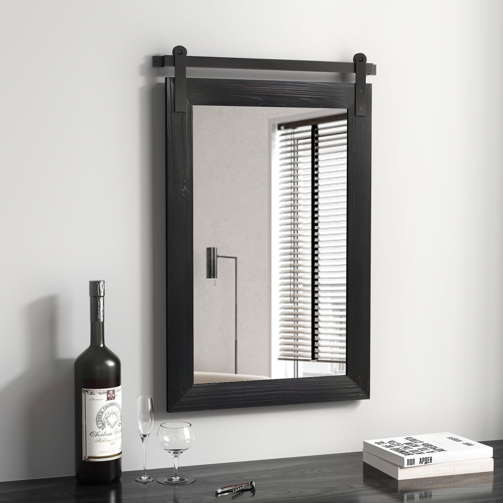 Farmhouse Barn Door Mirror – New
