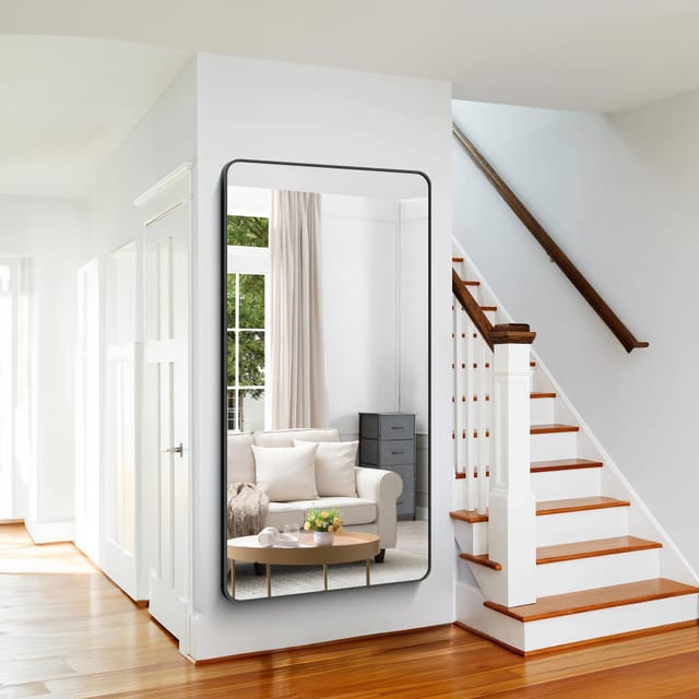 Large Bathroom Mirror 72" x 36" – New – photo 6