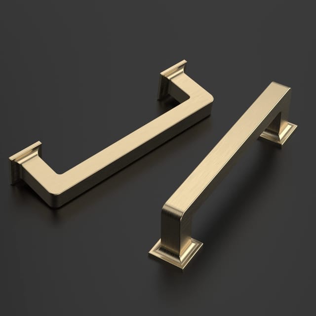 Brushed Brass Handles Cabinet (10-Pack) – Used – Good – photo 3