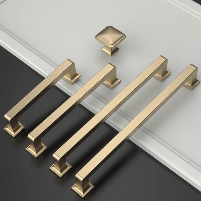Brushed Brass Handles Cabinet (10-Pack) – Used – Good – photo 5