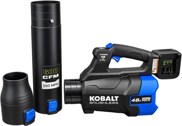 Kobalt 24V Handheld Leaf Blower Kit – New – photo 3