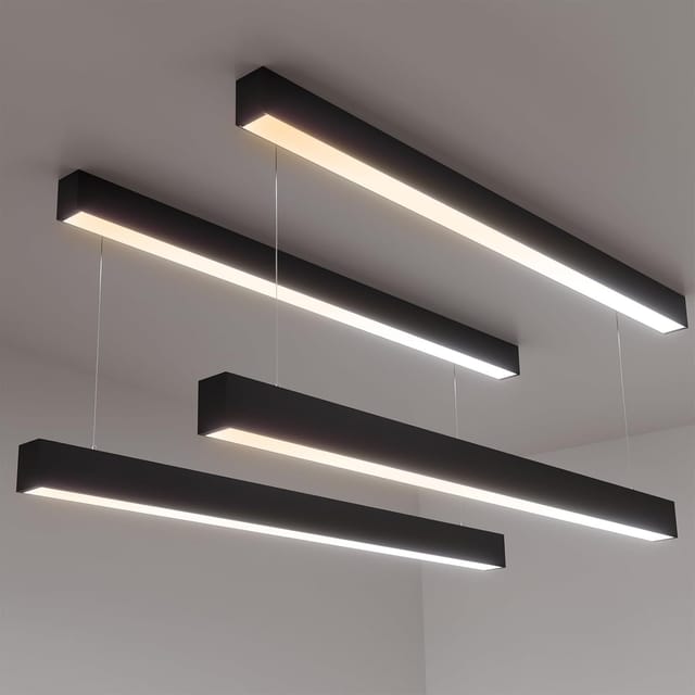 4 ft JTT LED Linear Ceiling Lights (4-Pack) – New – photo 1