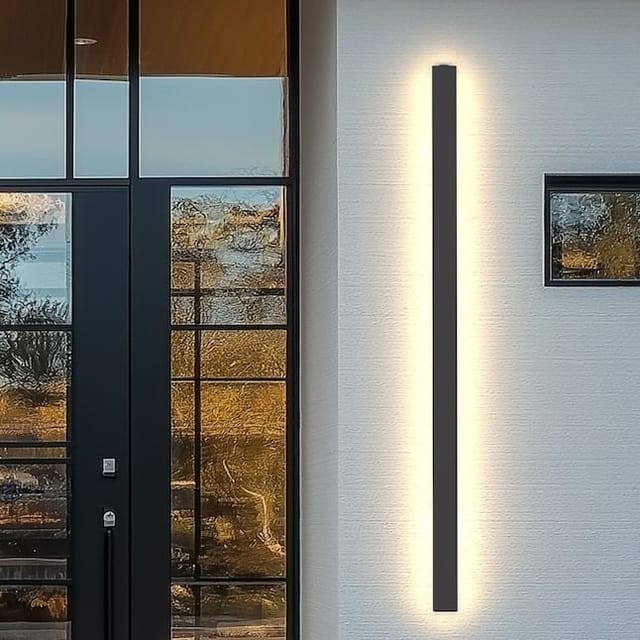 Doresshop Black Linear LED Wall Sconce – Used – Good