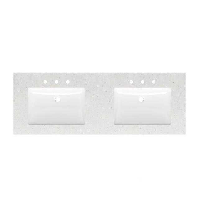 61" Double Sink Top Bathroom Vanity – New – photo 1