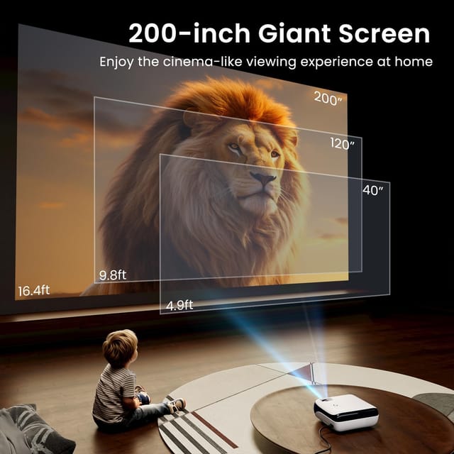 1080p Bluetooth Projector, Standard – photo 6