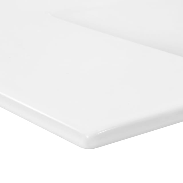 36" White Ceramic Single Top Sink Vanity – New – photo 6