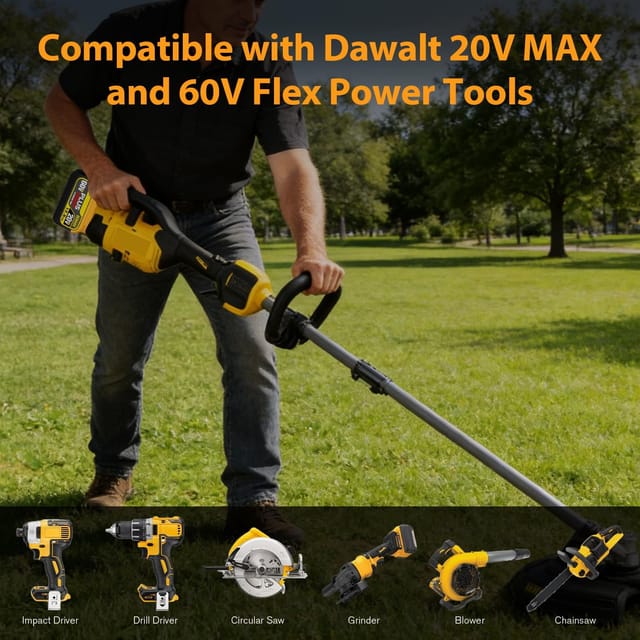 60 Volt Dewalt DCB612 DCB609 12.6Ah FLEX Compatible with 60V/20V Battery 4-Pack High-Capacity – New – photo 6