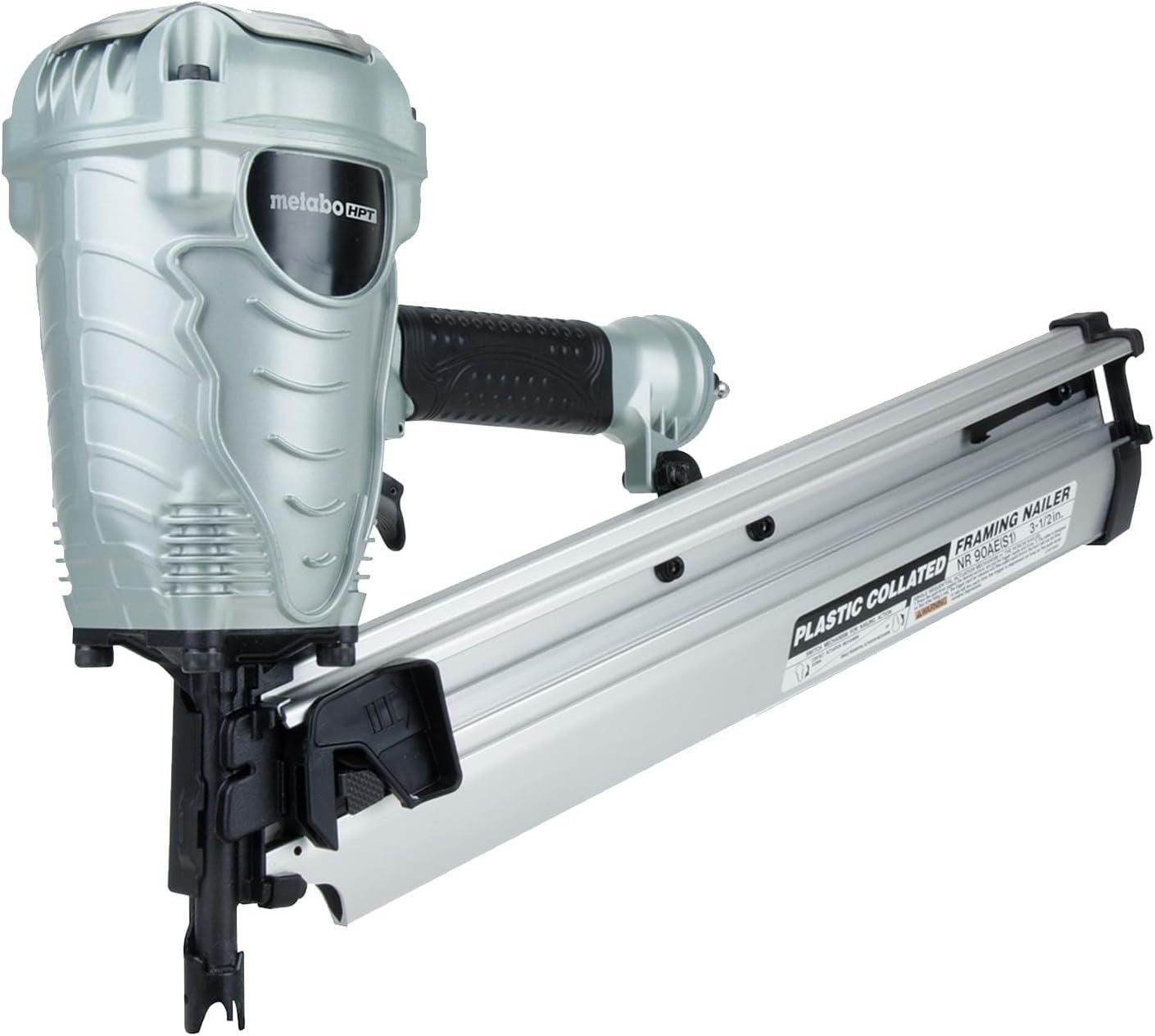 Metabo HPT NR90AES1 21° Pneumatic Framing Nailer – Used – Fair