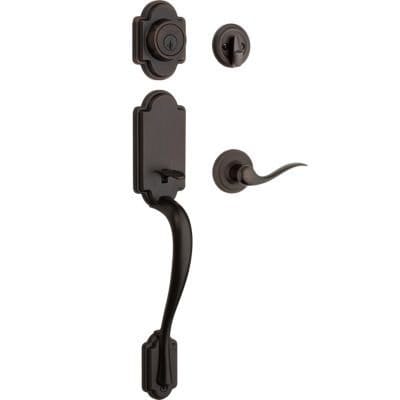 Bronze Single Cylinder Handleset Door – New