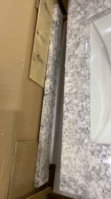 37" vanity top marble or quartz – photo 4