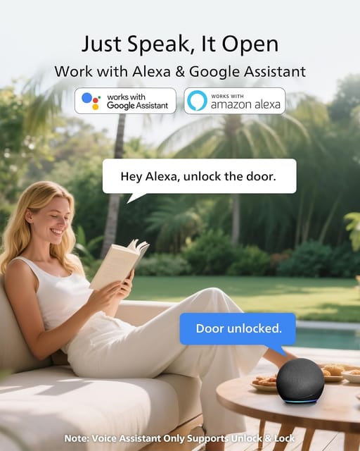 Philips WiFi Fingerprint Keypad Smart Door Lock with Handle – New – photo 5