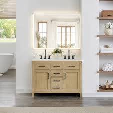 30" Wyndham Gold Trim Undermount Single Sink Bathroom Vanity – New