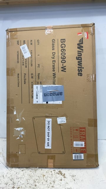 36" x 24" Wingwise Glass Dry Erase Board – New – photo 2