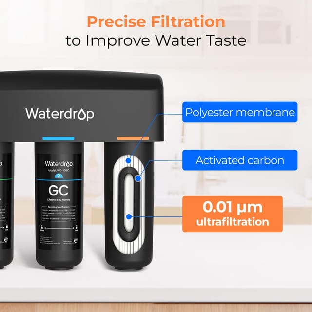 Waterdrop WD-TSA-UF Under Sink Water Filter System – New – photo 5