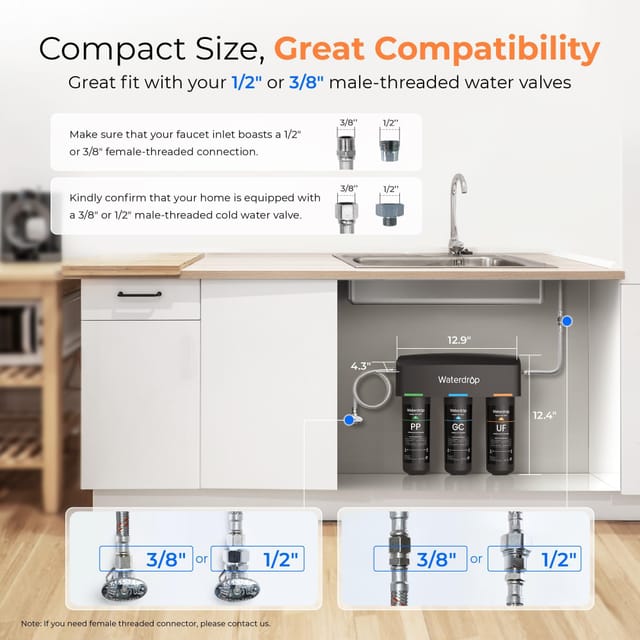 Waterdrop WD-TSA-UF Under Sink Water Filter System – New – photo 6