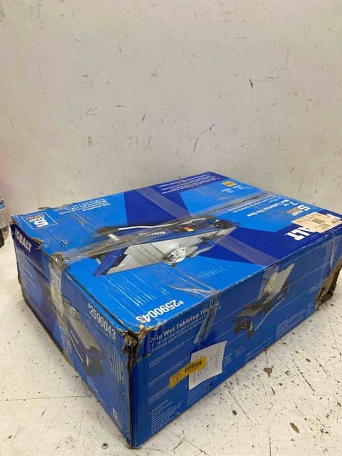 7" 5-Amp -Blade Wet Tabletop Tile Saw – Like New – photo 2