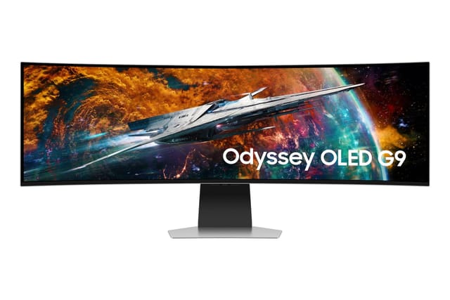 Samsung 49-Inch Odyssey OLED G9 G95SC DQHD 240Hz Smart Gaming Monitor – New – photo 2