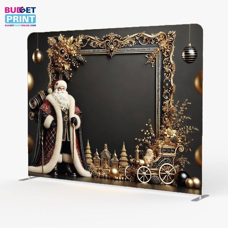 Christmas Backdrop 8 ft x 10 ft – Brand New