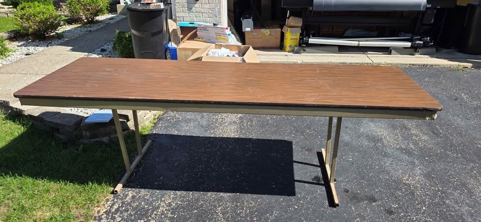 8 ft Party Table – Used – Good