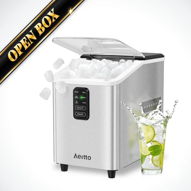 Portable Countertop Bullet Ice Machine – Open Box