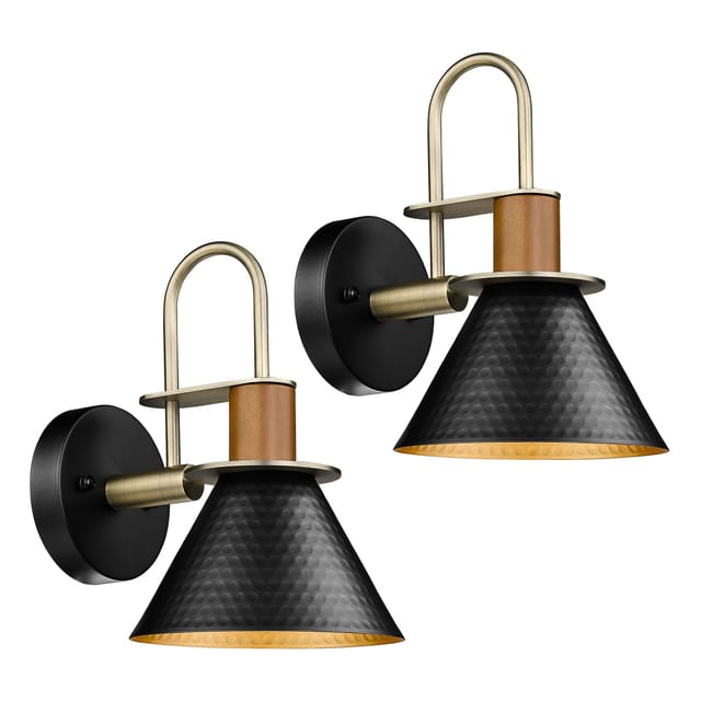 HWH Industrial Sconce Indoor Barn Wall Lamp, 1-Light – Brand New