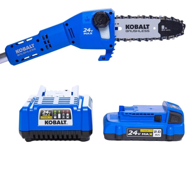 Kobalt 24V 8-Inch Pole Saw, KPS 1024A-03