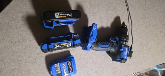 New Kobalt Screwdriver & Batteries and Charger – New
