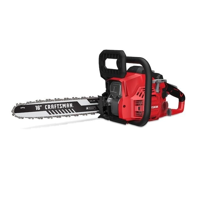 16" CRAFTSMAN S1600 42cc Two-Cycle Gas Chainsaw – New