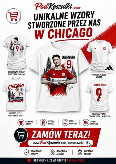 Robert Lewandowski Chicago Fire T-Shirt